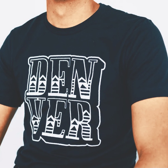 NEW The Denver Tee - Black - Picture 2 of 2
